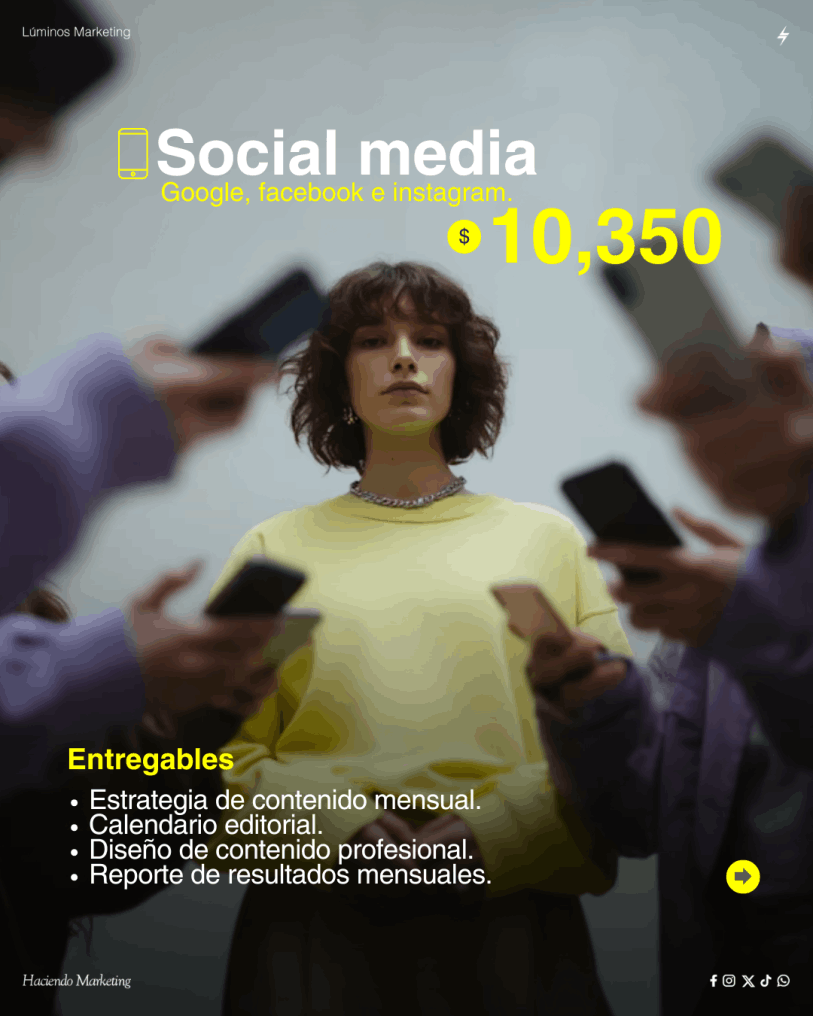 promocion Social media